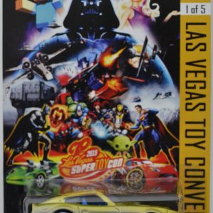 Datsun 240Z Gold Gray Custom-Made Hot Wheels with Whitewall Real Rider Rubber Wheels Limited Edition Las Vegas Convention Series 1:64 Scale Collectible Die Cast Model Car