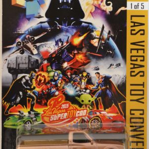 Datsun 620 Copper Custom-Made Hot Wheels with Real Rider Rubber Wheels Exclusive Ghostbusters Car Edition 2015 Las Vegas Toy Convention Series 1:64 Scale Collectible Die Cast Model Car