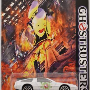 White Delorean Custom-Made Hot Wheels Limited Edition ‘Ghostbusters’ Series 1:64 Scale Collectible Die Cast Model Car.