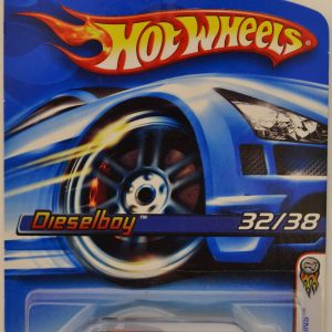 Dieselboy Black Chrome #032 Hot Wheels HW 2006 First Editions Series 1:64 Scale Collectible Die Cast Model Car
