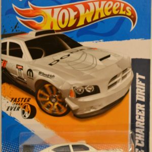Hot Wheels Dodge Charger Drift White 97/247 HW Faster Than Ever ’12 Series 1:64 Scale Die Cast