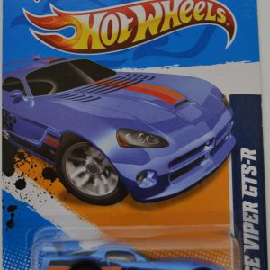 Hot Wheels Dodge Viper GTS-R Blue HW ‘Performance 12’ Series 1:64 Scale Collectible Die Cast Model Car