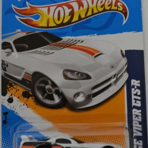 Hot Wheels   White Dodge Viper GTS-R HW ‘Performance 12’ Series 1:64 Scale Collectible Die Cast Model Car