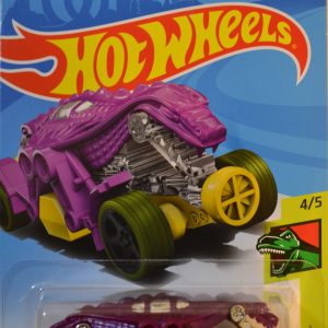Violet Double Demon Hot Wheels HW Dino Riders Series 1:64 Scale Collectable Die Cast Model Car #4/5