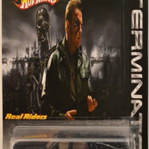 Hot Wheels Ecto 1 Hearse Black Custom-Made with Real Rider Rubber Wheels Limited Edition Terminator Series 1:64 Scale Collectible Die Cast Model Car