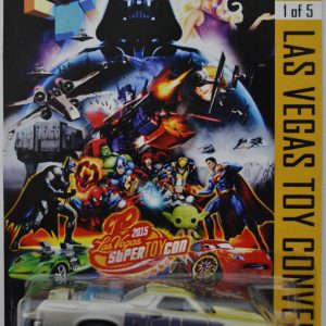 Hot Wheels El Camino Gold Gray Custom-Made with Real Rider Rubber Wheels Limited Edition Las Vegas Convention Series 1:64 Scale Collectible Die Cast Model Car