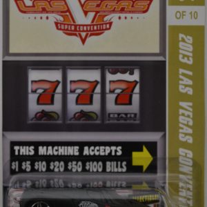 Enzo Ferrari Black Custom-Made Hot Wheels Limited Edition 2013 Las Vegas Convention Series 1:64 Scale Collectible Die Cast Model Car.