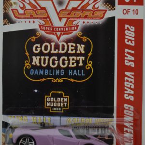 Hot Wheels Enzo Ferrari Purple Custom-Made 2013 Las Vegas Convention Golden Nugget 1:64 Scale