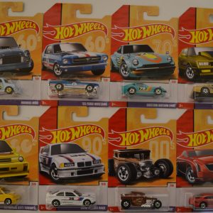 Exclusive Set of 8 Hot Wheels Cars: New 2019 Series 1:64 Scale Collectible Die Cast Model Cars