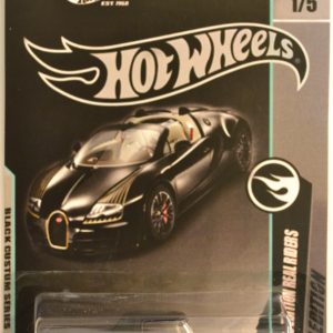 Hot Wheels Compatible Fairlady 2000 “Black Series Custom-Made Collectors Edition 1:64 Scale Collectible Die Cast Model Car w/Real Rider Rubber Wheels