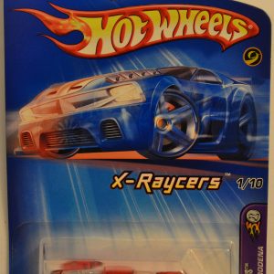 Hot Wheels Compatible Ferrari 360 Modena Red #051 HW 2006 First Editions X-Raycers Series 1:64 Scale Collectible Die Cast Model Car