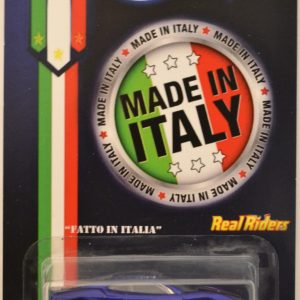 Ferrari 430 Scuderia Dark-Blue Custom-Made Hot Wheels with Redline Real Rider Rubber Wheels Limited Edition Exclusive for Italy 2016 Edition Series 1:64 Scale Collectible Die Cast Model Car