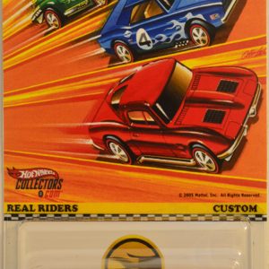 Hot Wheels Ferrari 456M Purple Custom-Made with White Real Rider Rubber Wheels Collectors Edition Real Riders Series 1:64 Scale Collectible Die Cast Model Car