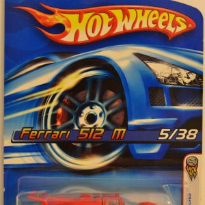 Ferrari 512 M Red 005 Error (The Wheels is Different) 2006 First Edition Series 1:64 Scale Die Cast Car