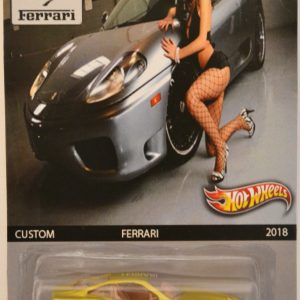 Hot Wheels Compatible Ferrari 550 Maranello Gold Silver Custom-Made with Real Rider Rubber Wheels Limited Edition Ferrari Series 1:64 Scale Collectible Die Cast Model Car
