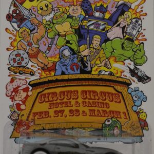 Hot Wheels Gray Ferrari 599 XX Custom-Made HW Exclusive Car Series with Real Rider Rubber Wheels Limited Edition 1:64 Scale Collectible Die Cast Model Car