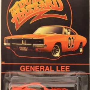 Hot Wheels Ferrari 599 XX Orange Custom-Made with Real Rider Rubber Wheels Limited Edition General Lee The Dukes of Hazzard Series 1:64 Scale Collectible Die Cast Model Car.