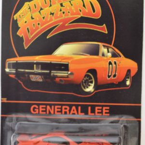 Ferrari 599XX Red Custom-Made Hot Wheels with Real Rider Rubber Wheels Limited Edition ‘The Dukes of Hazzard General Lee’ Series 1:64 Scale Collectible Die Cast Model Car.