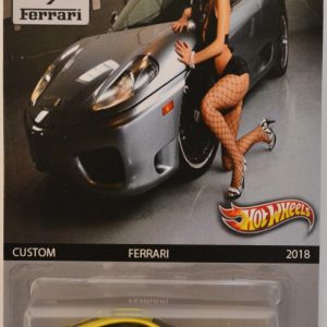 Hot Wheels Ferrari 612 Scaglietti Gold Silver Custom-Made with Real Rider Rubber Wheels Limited Edition Ferrari Series 1:64 Scale Collectible Die Cast Model Car