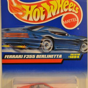 Hot Wheels Ferrari F355 Berlinetta Red #1094 HW 1:64 Scale Collectible Die Cast Model Car