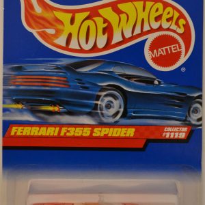 Ferrari F355 Spider #1119 Red Hot Wheels 1999 First Edition Series 1:64 Scale Collectible Die Cast Model Car