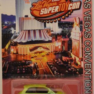 Hot Wheels Fiat 500 Lime Custom-Made with Redline Real Rider Rubber Wheels Limited Edition 2013 Las Vegas Convention 1:64 Scale Collectible Die Cast Model Car