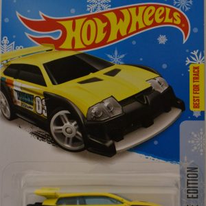 Yellow Flight 03 Hot Wheels HW Snowflake Edition Series 1:64 Scale Collectable Die Cast Model Car Snowflake Card