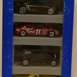 Hot Wheels Customized 5 Gift Pack Set Ford Series 1:64 Scale Collectible Die Cast Model Car