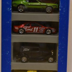 Hot Wheels Customized 5 Gift Pack Set Ford Series 1:64 Scale Collectible Die Cast Model Car
