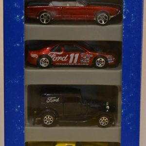Hot Wheels Customized 5 Gift Pack Set Ford Series 1:64 Scale Collectible Die Cast Model Car