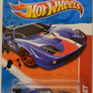 Ford GT Blue #219 of 244 Hot Wheels HW Thrill Racers – Raceway ’11 Series 1:64 Scale Collectible Die Cast Model Car