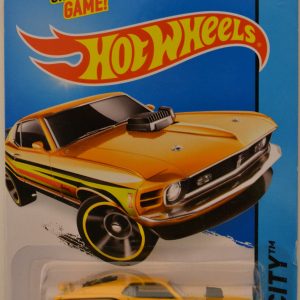 Ford Mustang Mach 1 Yellow #97 Hot Wheels HW City Series 1:64 Scale Collectible Die Cast Model Car