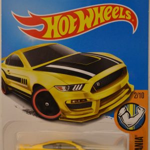 Ford Shelby GT350R Yellow #311 Hot Wheels HW Muscle Mania Series 1:64 Scale Collectible Die Cast Model Car