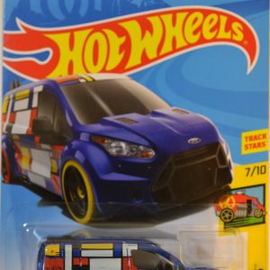 Blue Ford Transit Connect Hot Wheels HW Art Cars Series 1:64 Scale Collectable Die Cast Model Car #7/10