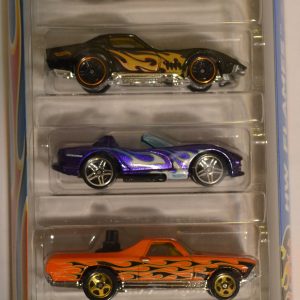 Hot Wheels 5 Gift Pack Set HW Flames DJD22 1:64 Scale Collectible Die Cast Model Car