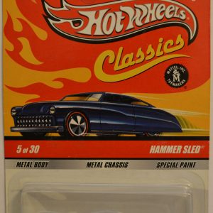 Hot Wheels Compatible Hammer Sled Purple 5 of 30 Special Paint HW Classics Series 5 1:64 Scale Collectible Die Cast Model Car