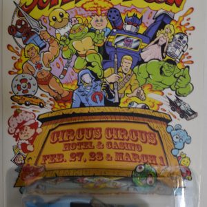 Honda 52000 Custom-Made Hot Wheels with Real Rider Rubber Wheels Limited Edition 2015 Las Vegas Super Toy Convention Series 1:64 Scale Collectible Die Cast Model Car.