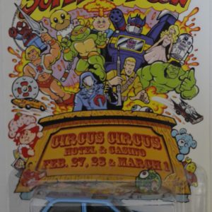 Hot Wheels Honda Civic EF Custom-Made with Real Rider Rubber Wheels Limited Edition 2015 Las Vegas Super Toy Convention Series 1:64 Scale Collectible Die Cast Model Car.