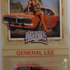 Honda Civic EF Custom-Made Hot Wheels with Real Rider Rubber Wheels Limited Edition ‘General Lee’ Series 1:64 Scale Collectible Die Cast Model Car