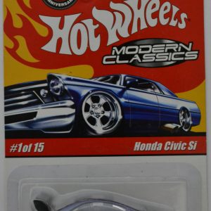 Honda Civic Si Dark Blue #1 Special Paint Hot Wheels Modern Classic Series 1:64 Scale