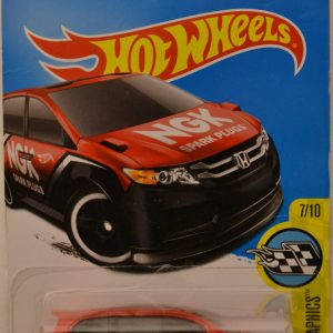 Hot Wheels Honda Odyssey Red #58 HW Speed Graphics Series 1:64 Scale Collectible Die Cast Model Car