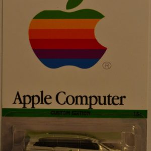 Hot Wheels Compatible Honda Odyssey Silver Custom-Made Real Rider Rubber Wheels Apple Computer Series 1:64 Scale Collectible Die Cast Model Car