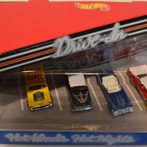 Hot Wheels, Hot Nights 4 Cars Set Hot Wheels Collection 1:64 Scale Collectible Die Cast Car Model