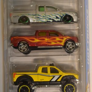 Hot Wheels 5 Gift Pack Set Hot Trucks DJD28 1:64 Scale Collectible Die Cast Model Car