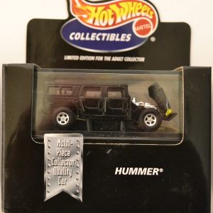 Hummer Black Hot Wheels HW Limited Edition Real Rider Wheels Series 1:64 Scale Collectible Die Cast Model Car