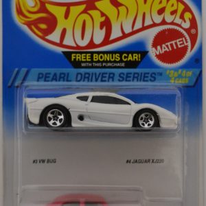 Hot Wheels 2-Pack: Jaguar XJ 220 & VW Bug Hot Wheels 1:64 Scale Collectible Die Cast Model Car