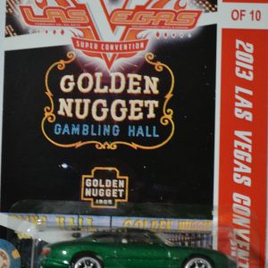 Hot Wheels Compatible Green Jaguar XKR 1999 Custom-Made HW Exclusive Car Series Limited Edition 1:64 Scale Collectible Die Cast Model Car