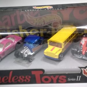 Hot Wheels 4 Gift Pack Set Jimeless Toys Series II Series 1:64 Scale Collectible Die Cast Model Car