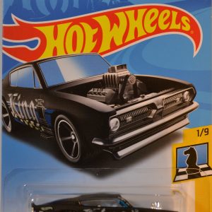 Black King Kuda Hot Wheels HW Checkmate Series 1:64 Scale Collectable Die Cast Model Car #1/9