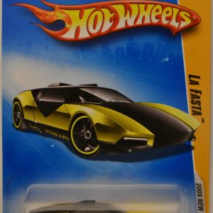 La Fasta Yellow/Black #24 Hot Wheels HW 2009 New Models Series 1:64 Scale Collectible Die Cast Model Car